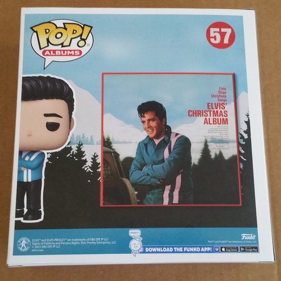 Elvis' Christmas Album Funko Pop! Album Figure #57 with Case - Picture 3 of 9